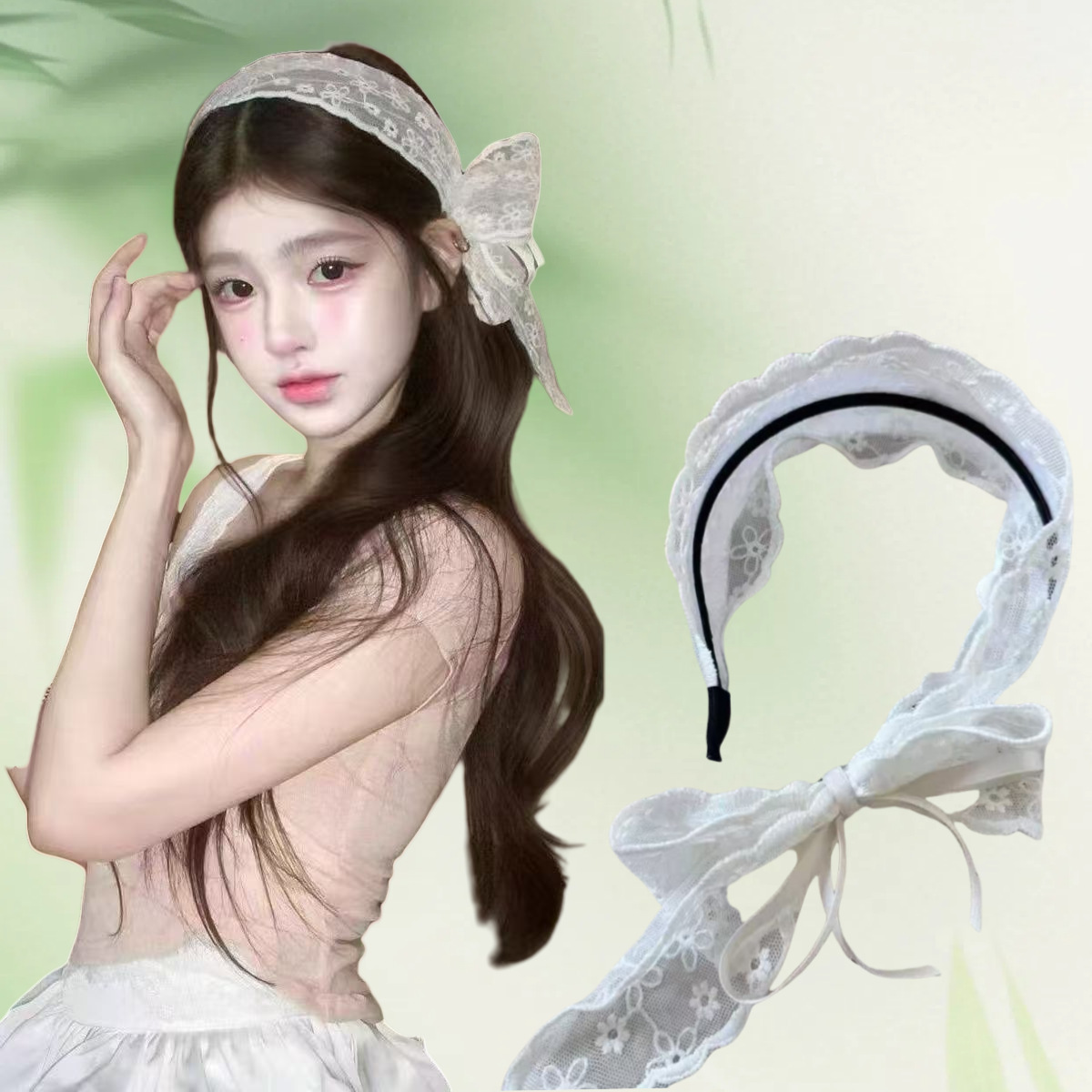 Lace Ribbon Trim - Novo vintage pastoral laço faixa de