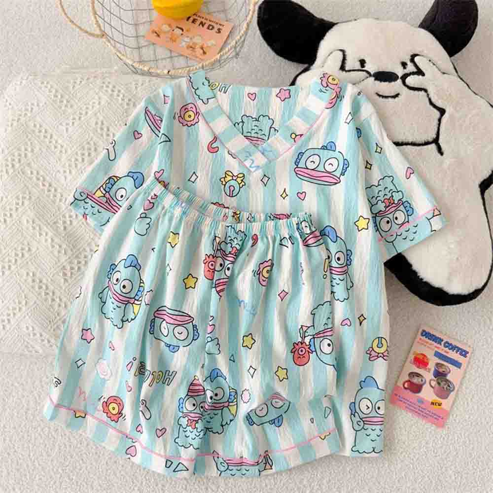 Embellish Knit - Conjunto de Pijama Feminino Sanrio Hangyodon