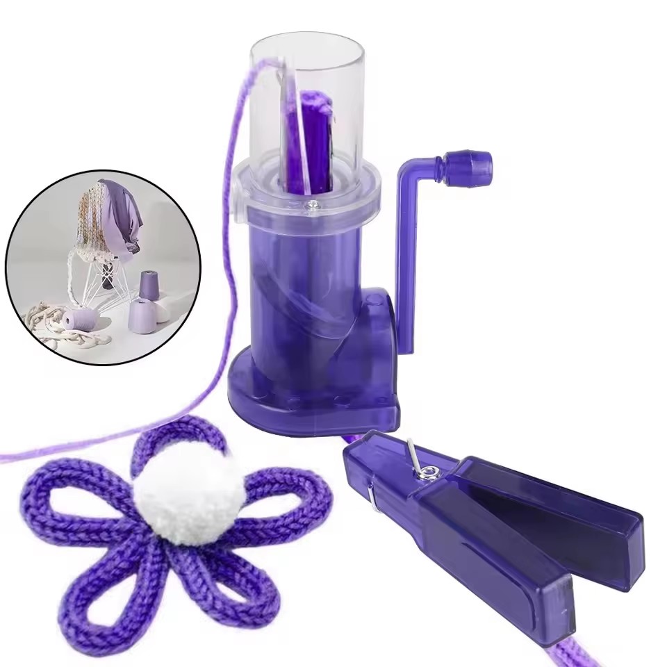 Craft Embellishment - Máquina de Tricô Portátil Criativa, Ferramenta