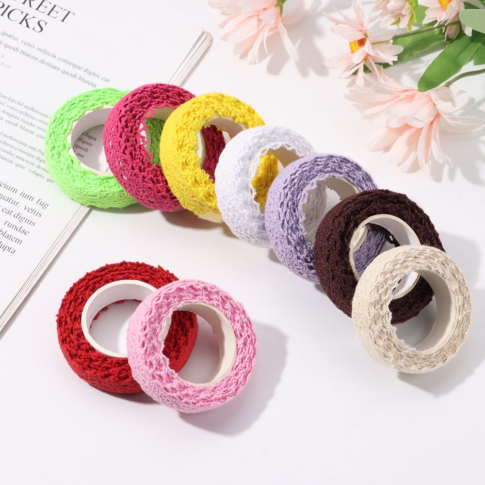 Lace Ribbon Trim - 2 Jardas/Rolo de Fita de Renda
