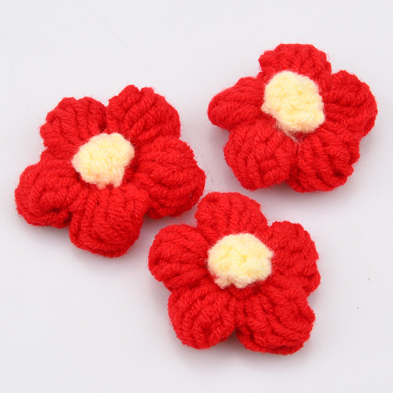Apliques de Flores de Crochê F - Craft Embellishment avaliação e preço