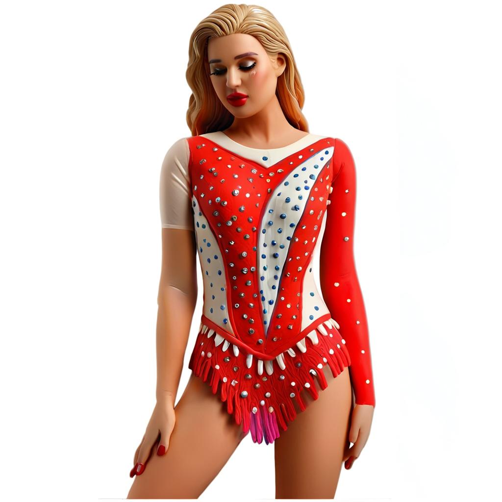 Vestido feminino contemporâneo - Rhinestone Banding Trim avaliação e preço