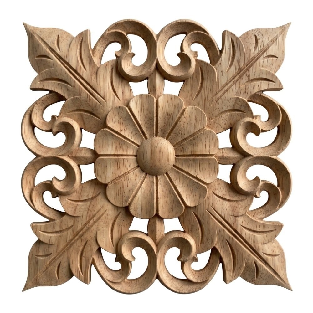 Aplique de Madeira Entalhada M - Craft Embellishment avaliação e preço