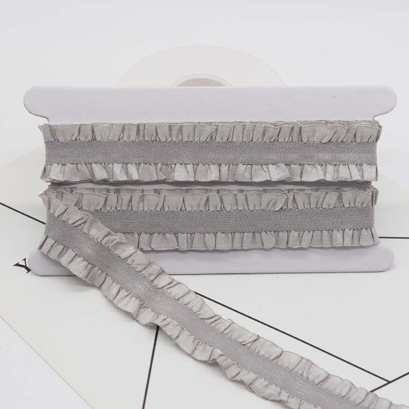 Stretch Lace Trims Ribbons, Ru - Lace Ribbon Trim avaliação e preço