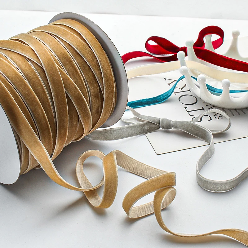 50 jardas/rolo de fita de velu - Velvet Ribbon Roll avaliação e preço
