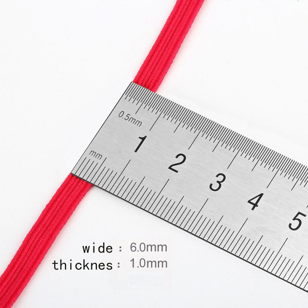 6mm colorido de alta elasticid - Lace Ribbon Trim avaliação e preço