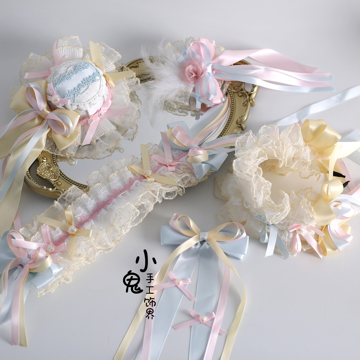 Acessório de Cabelo Mini Chapé - Lace Ribbon Trim avaliação e preço