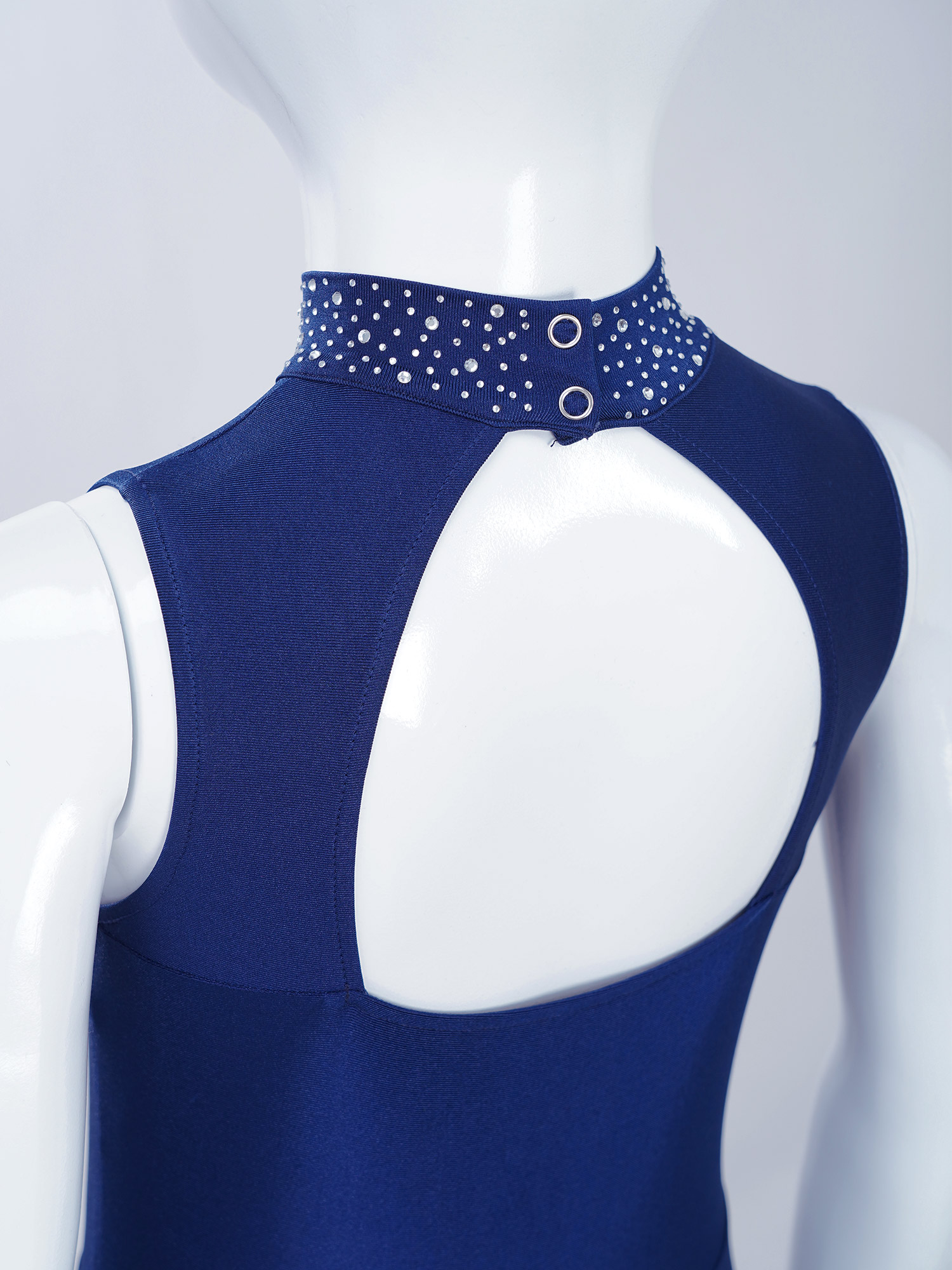 Crianças meninas sem mangas gi - Rhinestone Banding Trim avaliação e preço