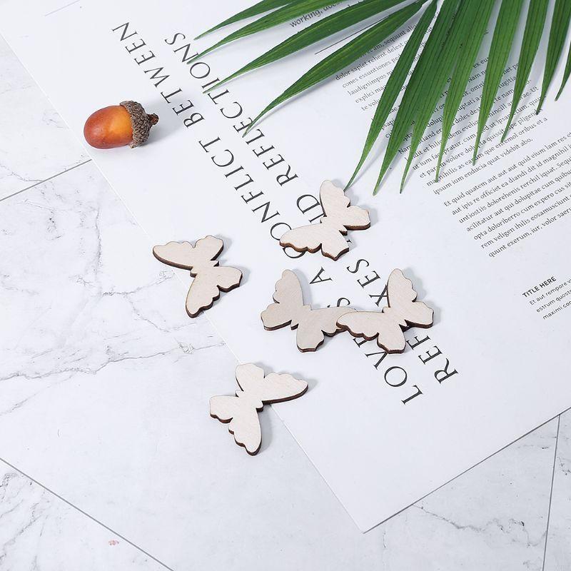 50 PCs para Butterfly Shapely  - Christmas Craft Embellishment avaliação e preço