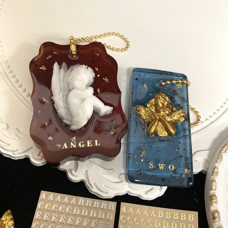 2 Peças de Letras Decorativas  - Craft Embellishment avaliação e preço