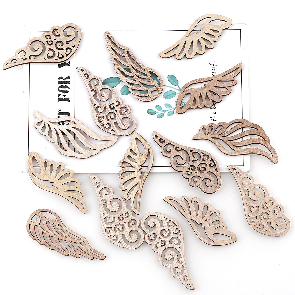 Chips de madeira decorativas E - Craft Embellishment avaliação e preço