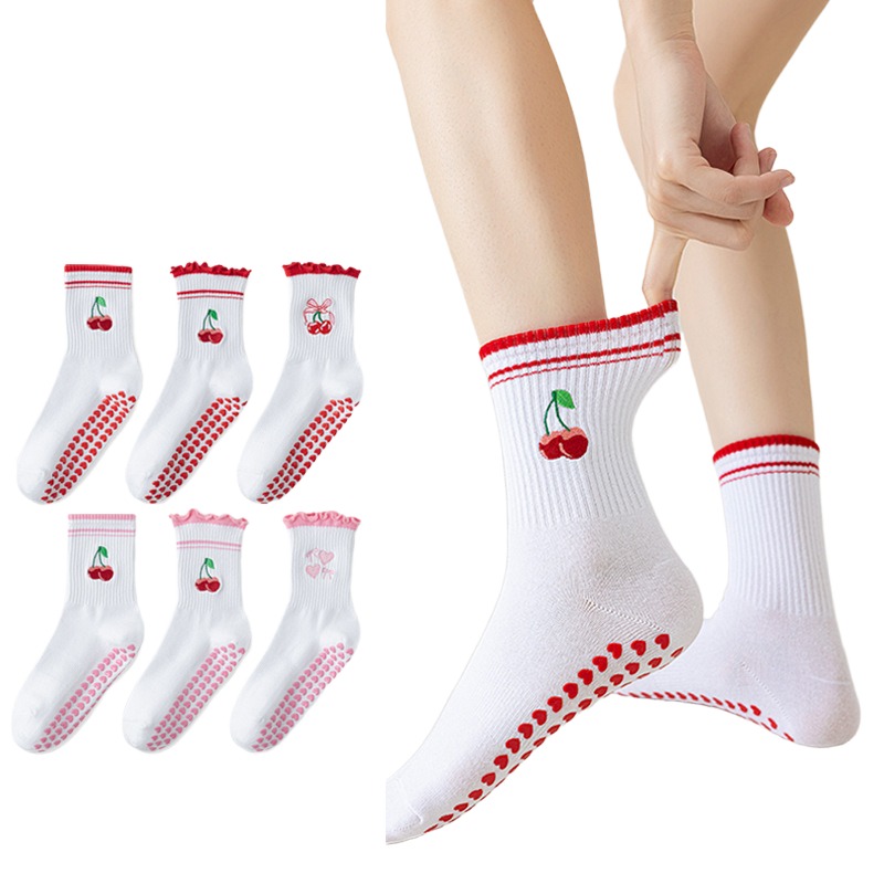1 Par de Meias de Yoga Profiss - Embellish Knit avaliação e preço